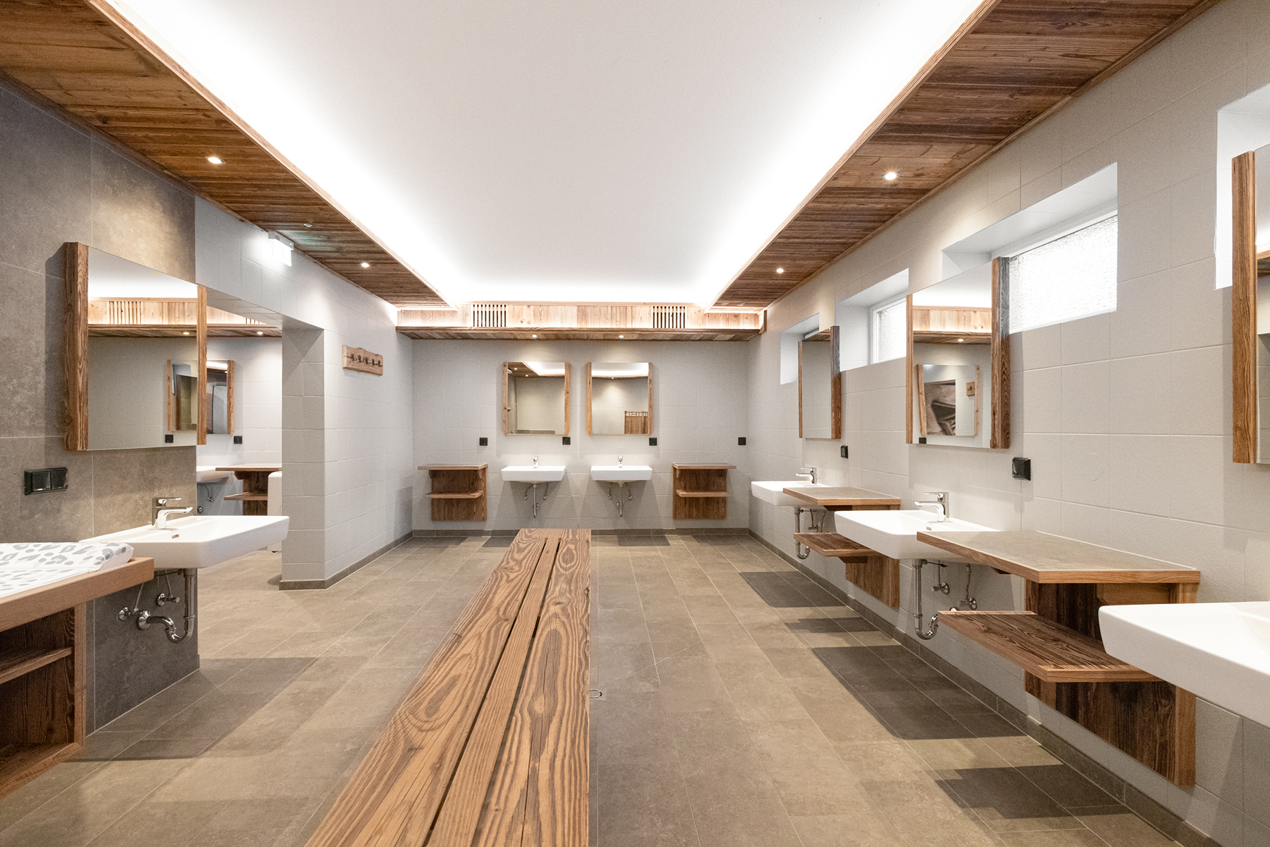 Moderne Sanitaeranlagen