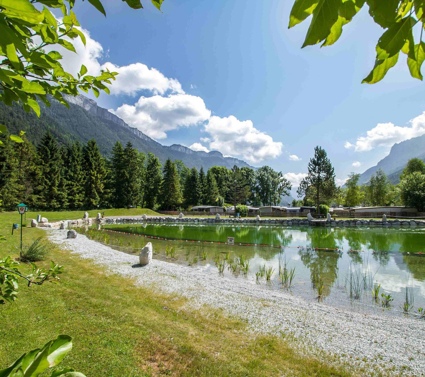 Camping im Sommer